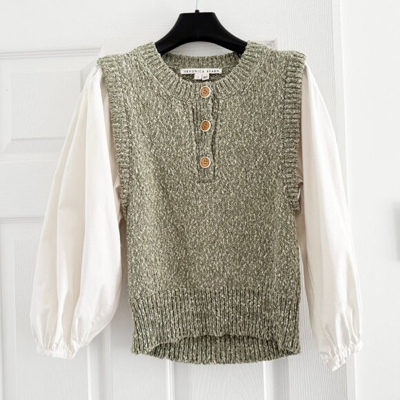 Veronica Beard Green Knit Sweater - Picture 5 of 9